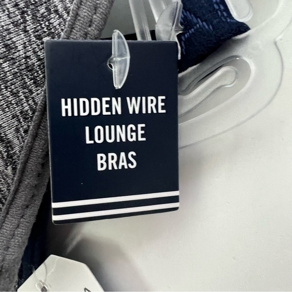 Nautica Women’s Bras Sz 36C Lot/2 Hidden Wire Lounge Bras Multi Color Underwire - Picture 7 of 9